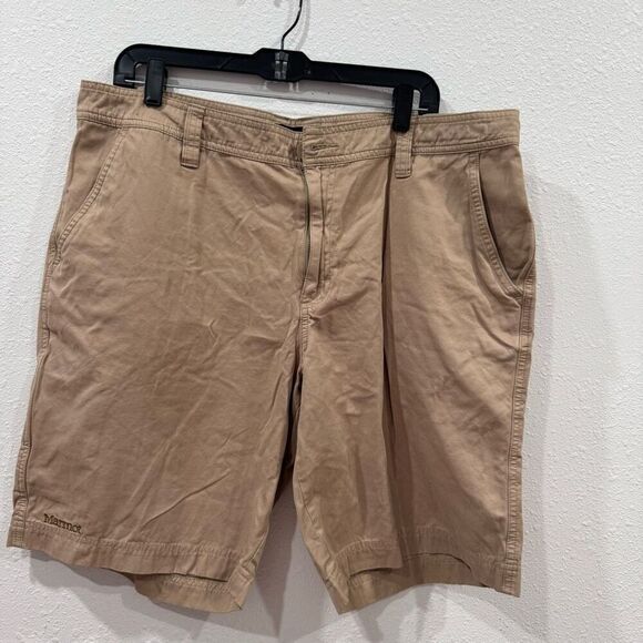 Marmot‎ men khaki shorts size 38 - Picture 1 of 8